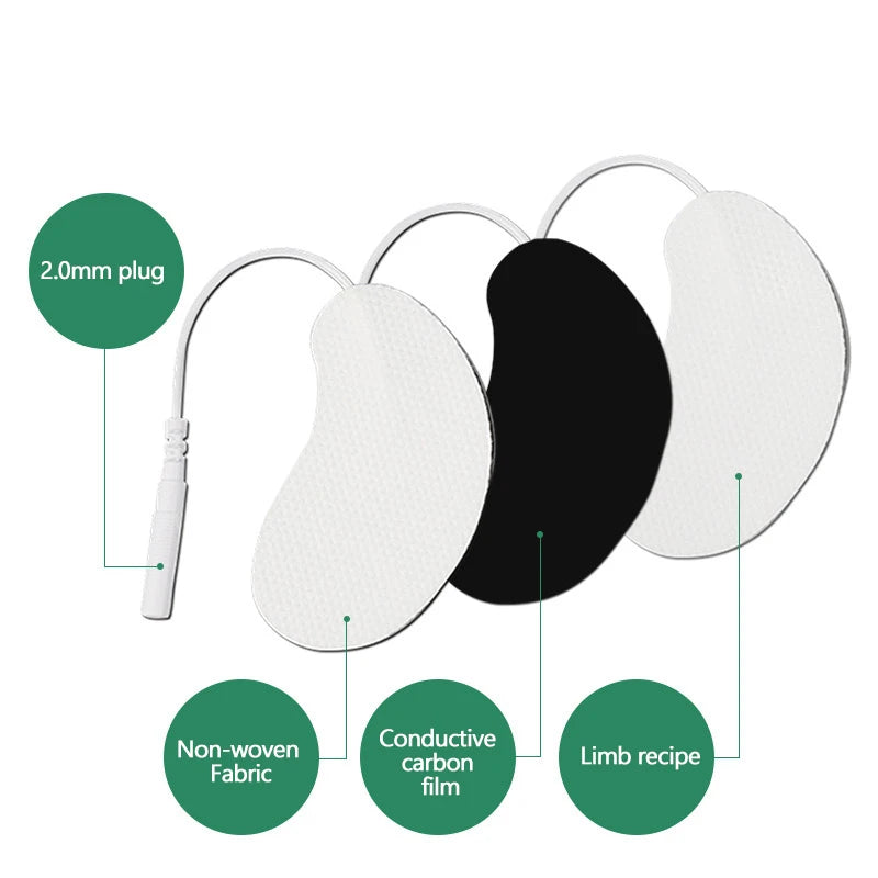 Electrode Pads EMS Facial Lifting Face Massager – 2 to 8 Pack