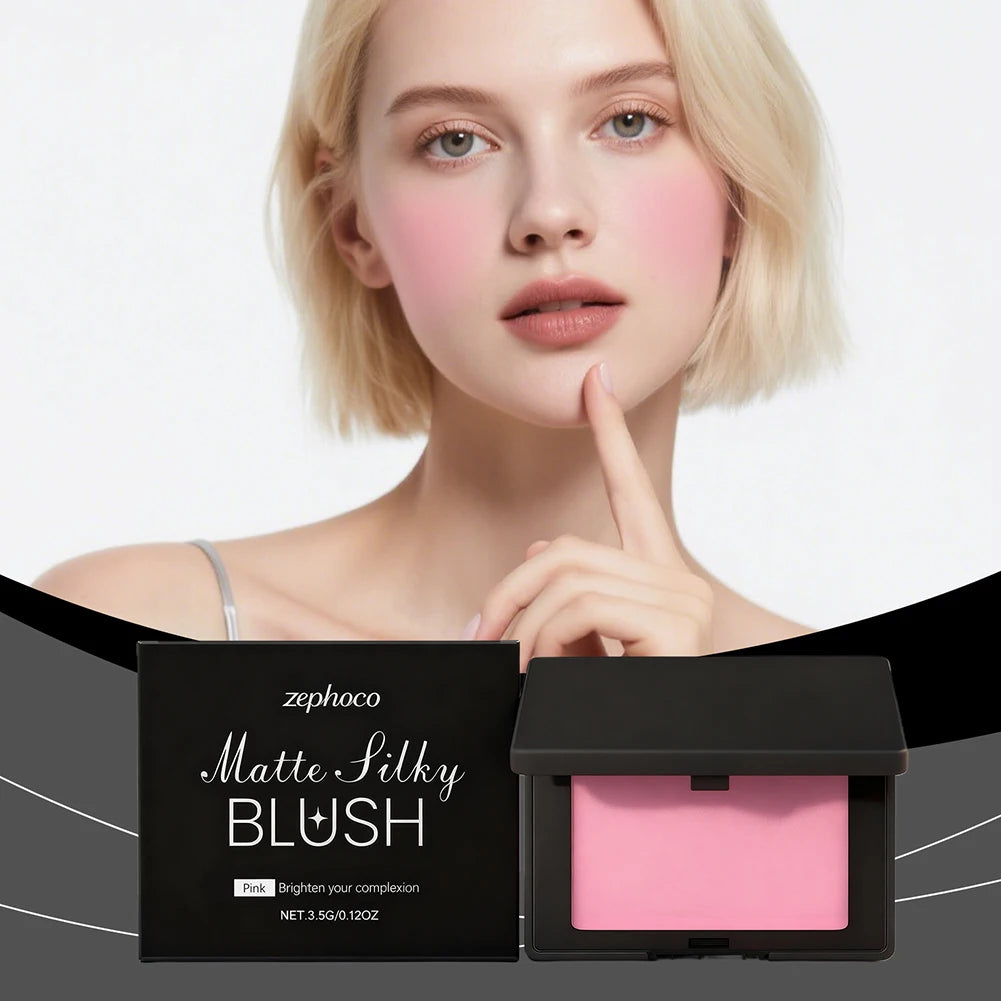 Eelhoe Matte Pink Cheek Tint – Velvety Blush Powder