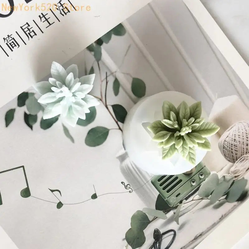 Christmas Poinsettia Silicone Mold – Reusable DIY Resin Casting