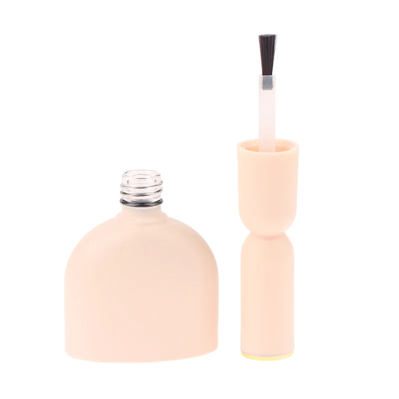 13ml Empty Nail Polish Glass Bottle with Brush – Refillable