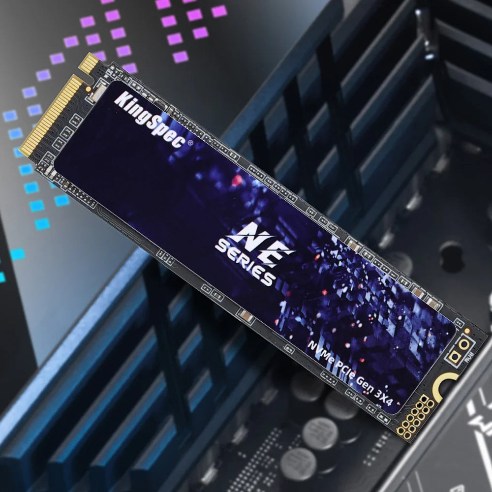 KingSpec M.2 NVMe SSD 128GB–2TB PCIe 3.0 Internal Drive 2280