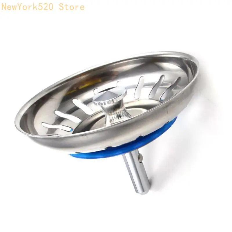 Stainless Steel Round Shower Drain Hair Catcher Strainer