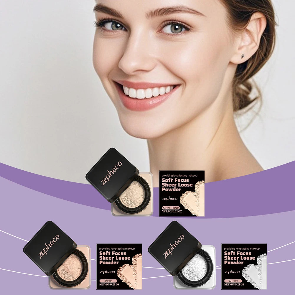 Misscheering Easy-Bake Loose Setting Powder – Matte Finish
