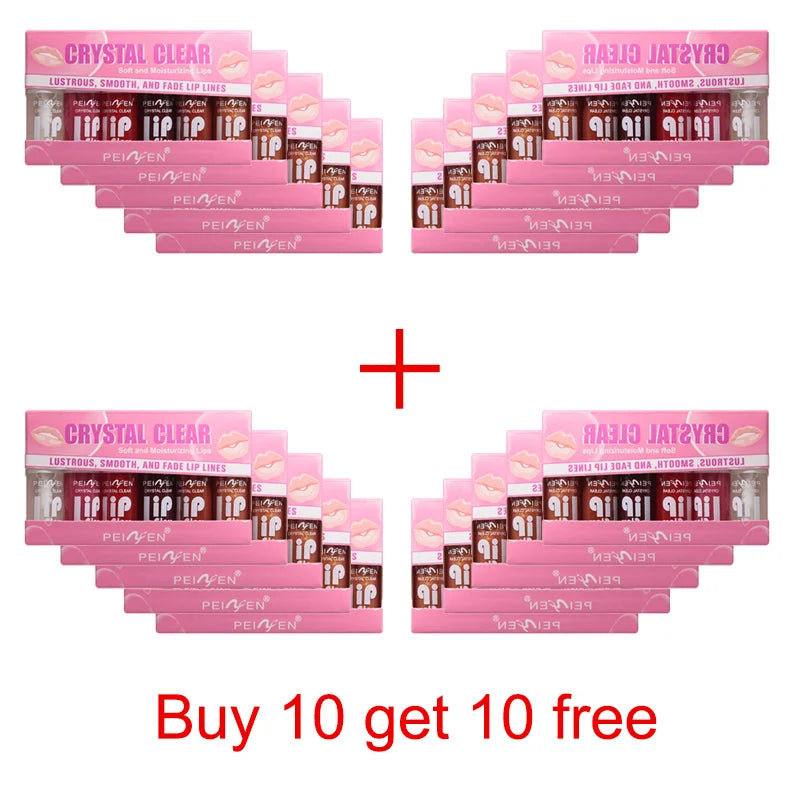 OREADEX 6-Pc Hydrating Lip Gloss Set – Moisturizing Lip Oil