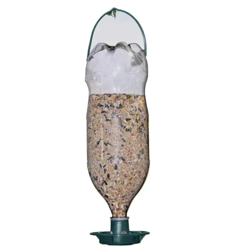 Automatic Hanging Bird Feeder – Parrot & Pigeon Plastic Bowl