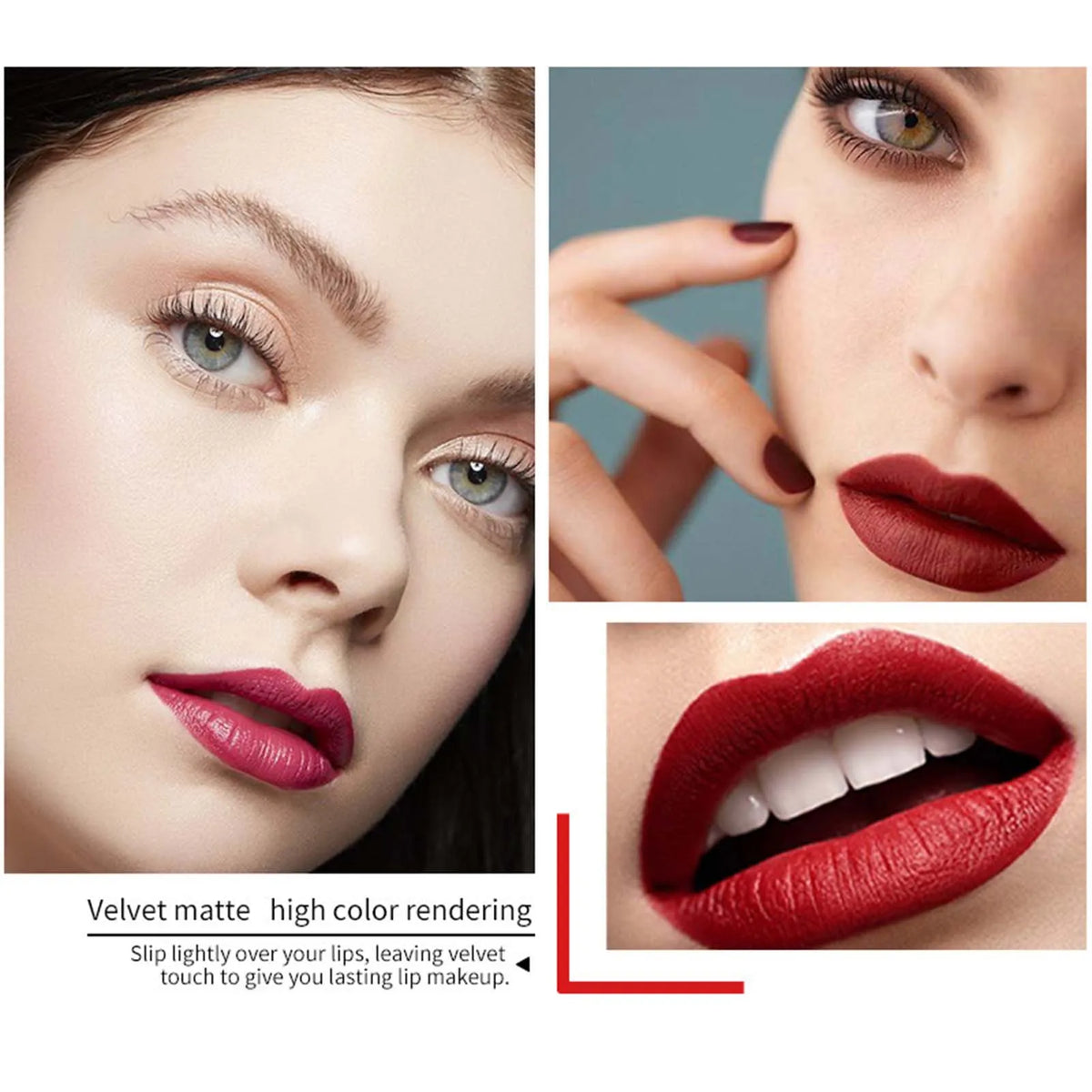 Misscheering 29 Colors Velvety Matte Lipstick – Waterproof