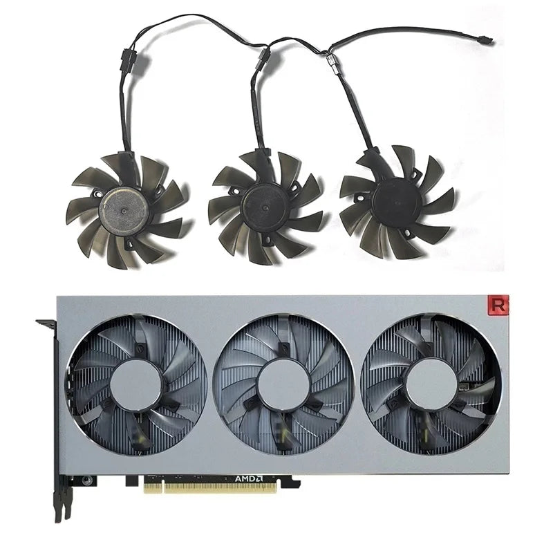 GPU Cooling Fan FD8015H12S FD7010H12S for AMD Radeon VII
