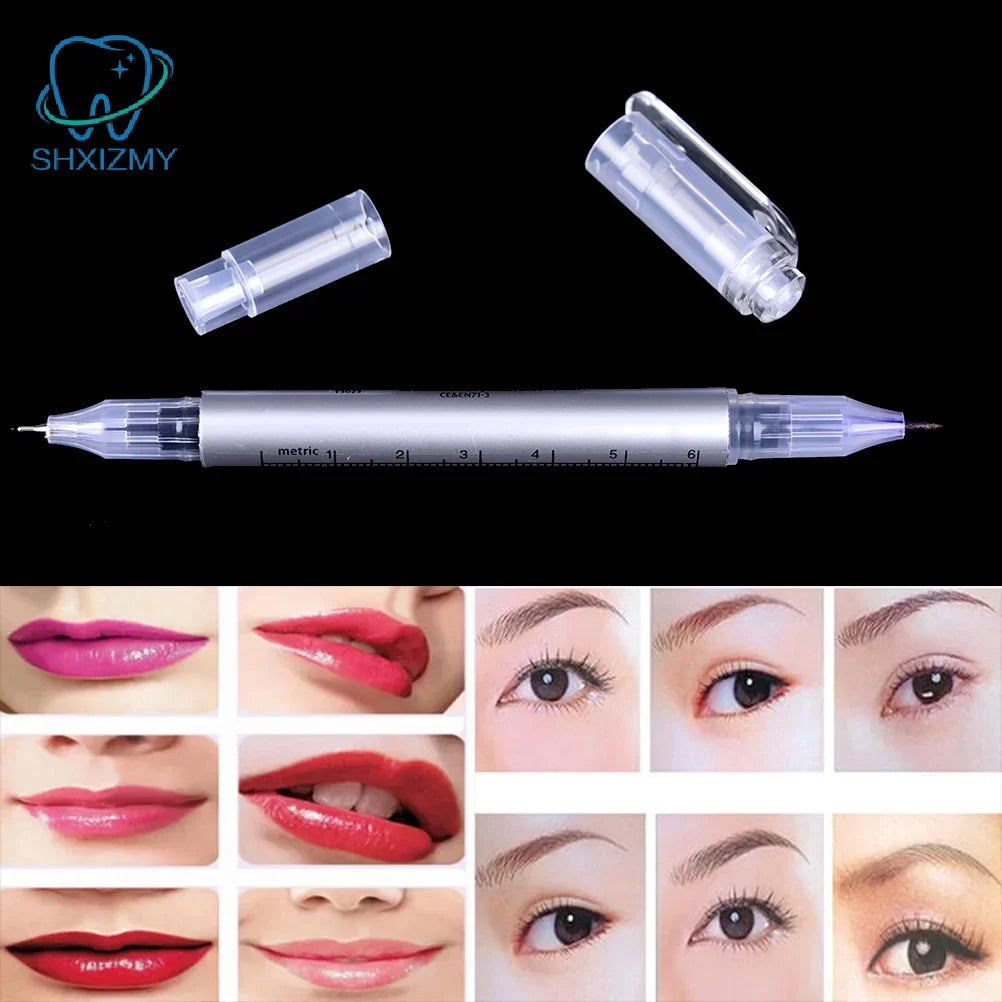 Eyebrow Skin Marker Pen & Ruler – Microblading Positioning