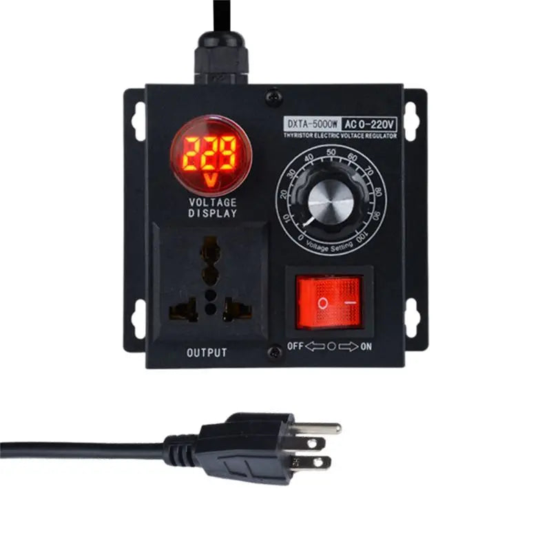 5000W Variable Voltage Regulator Controller – US/UK/EU Plug