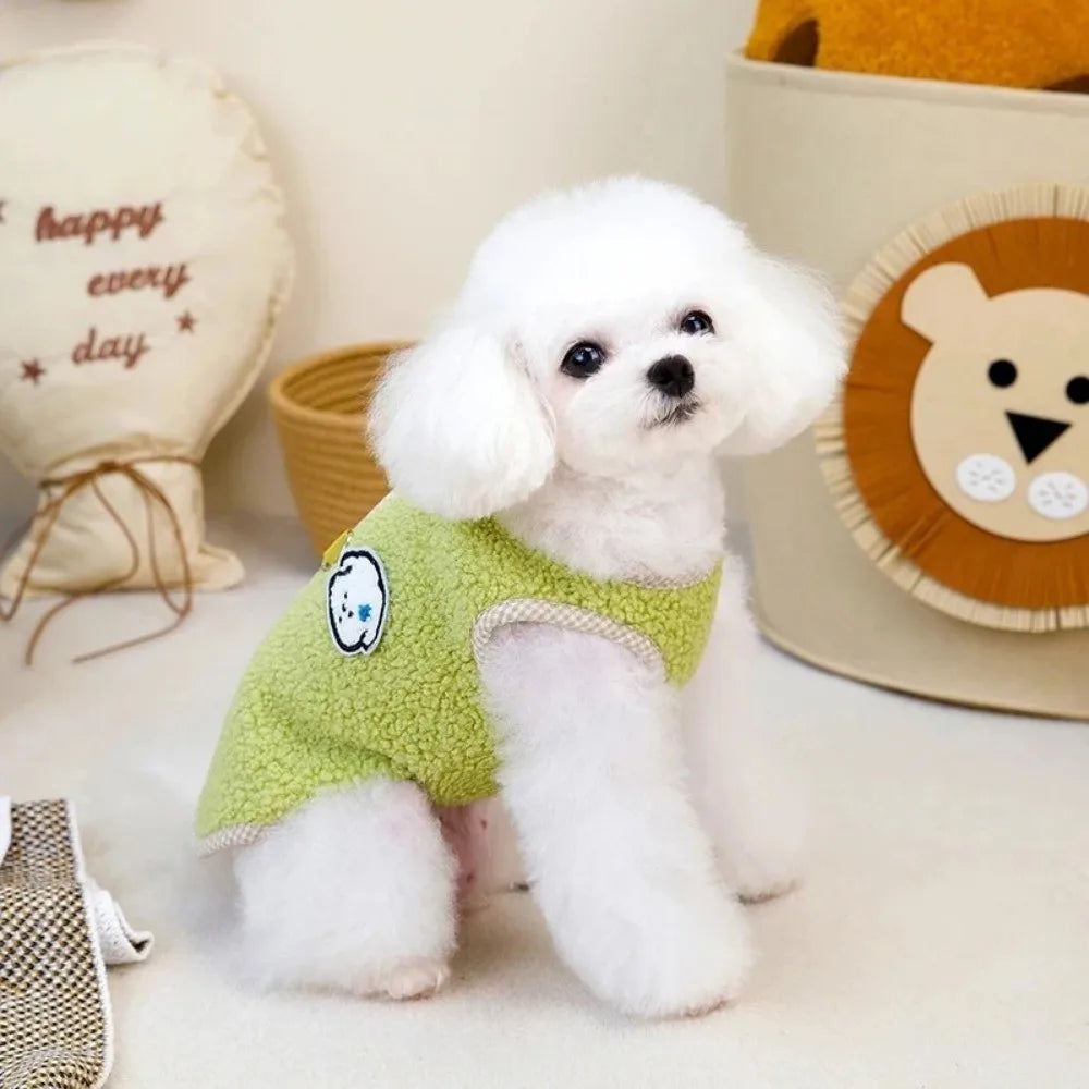 Soft Fleece Winter Dog Vest Coat – Small & Medium Breeds