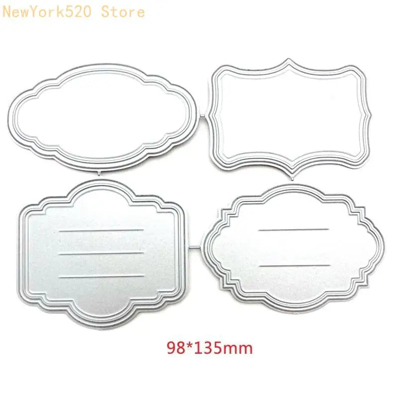 Metal Message Board Cutting Die for Cards & Scrapbooking