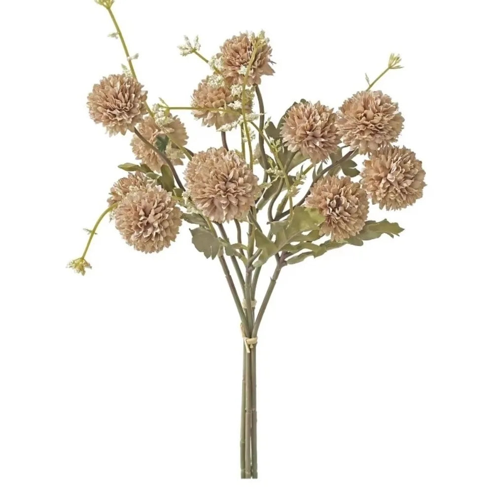 Silk Artificial Chrysanthemum Bouquet – Wedding & Home Décor