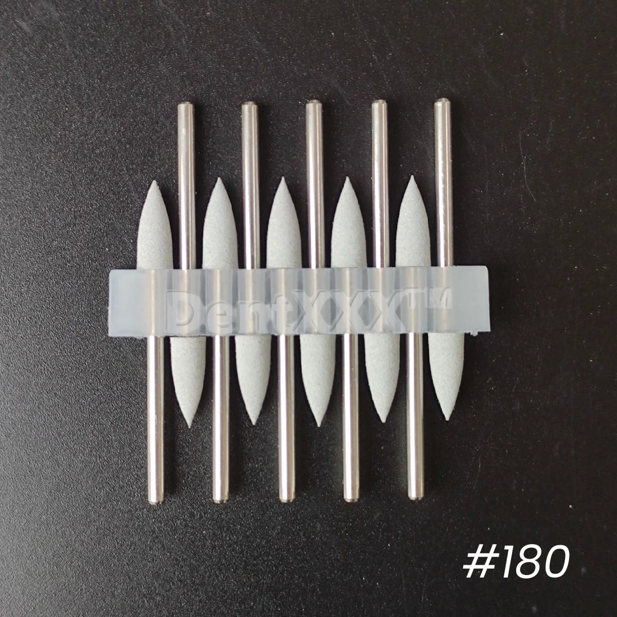 Silicone Nail Drill Bits 10/50/100Pcs – 7 Grits Polishing Heads
