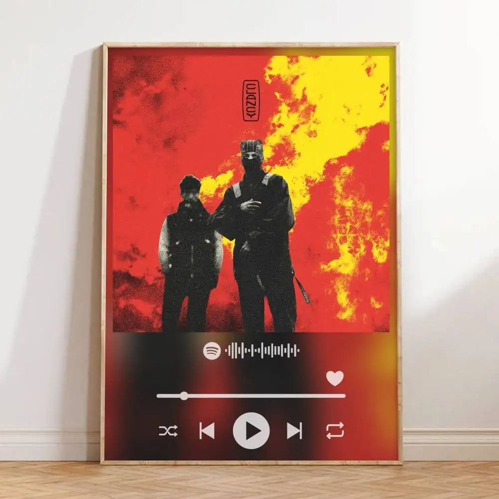 Twenty One Pilots Poster Wall Art Print – Modern Home Decor
