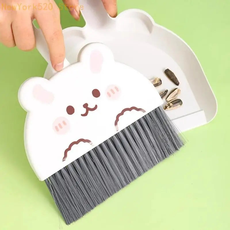 Mini Broom & Dustpan Set – Compact Ergonomic Cleaning Brush