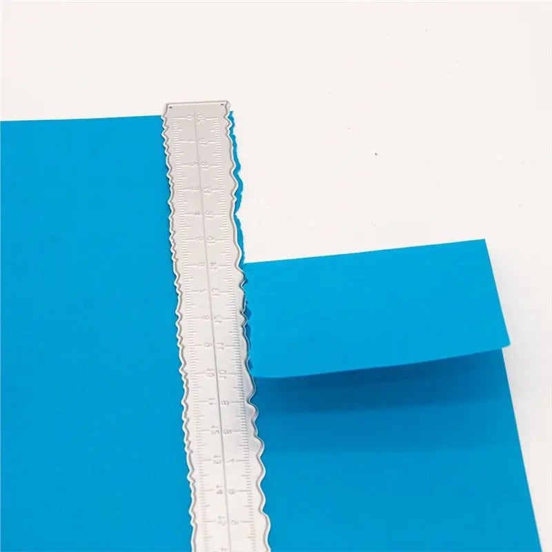 3-Piece Irregular Edge Tape Metal Cutting Dies for Scrapbooking