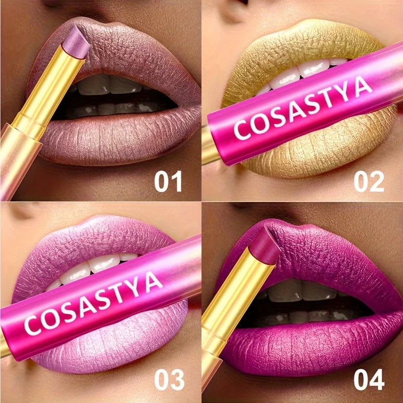 COSASTYA Ice Transparent Lipstick – Shiny Long-Lasting Lip Gloss