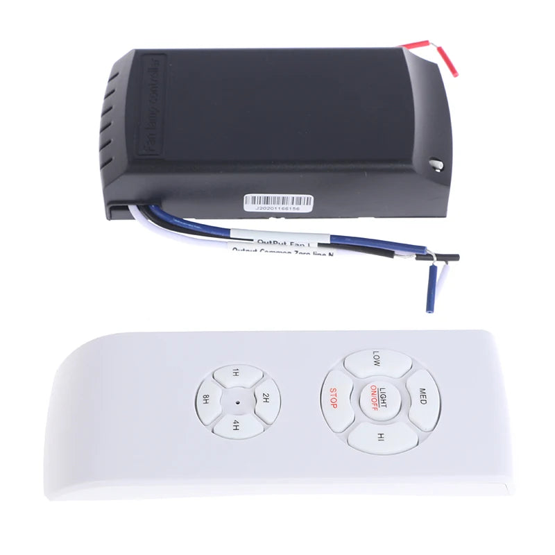 Universal Ceiling Fan Remote Control Kit with Timer 110-240V
