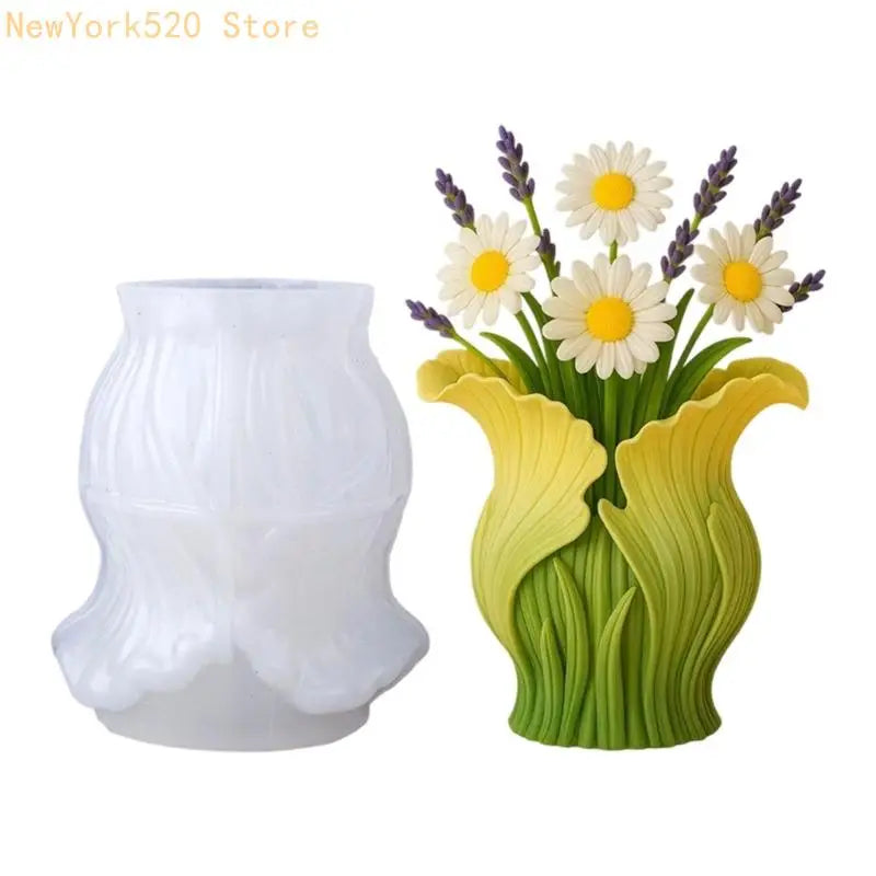 Silicone Vase Casting Mould for Candle & Resin Projects