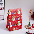 10-Pack Kraft Paper Christmas Gift Bags – Reclosable Candy Bags