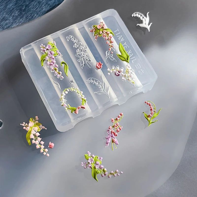Starfish Shell Flower Silicone Mold – Nail Art & DIY Resin