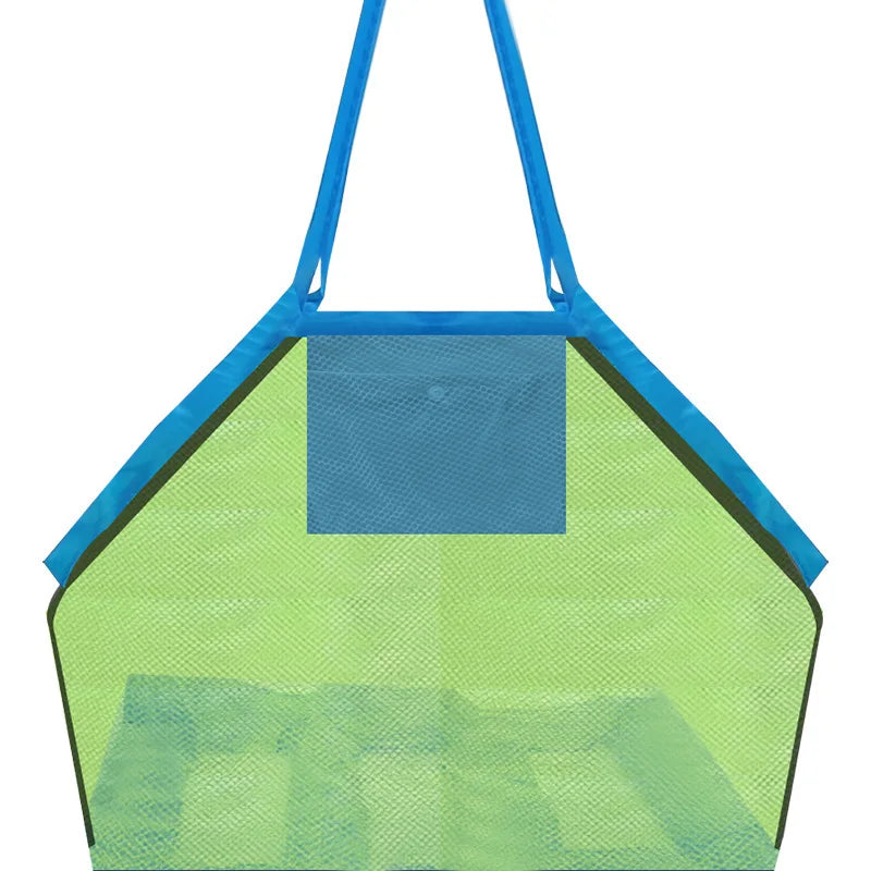 Large Drawstring Toy Storage Net Bag – Sand Play Mesh Carry Bag