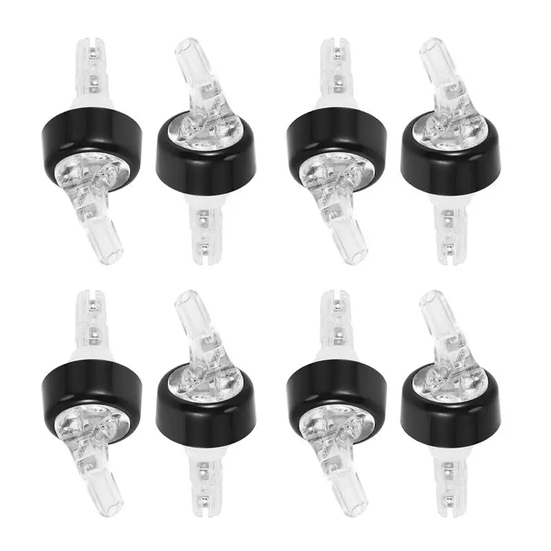 8-Pack Automatic Measured Liquor Bottle Pourers 1 oz / 30ml