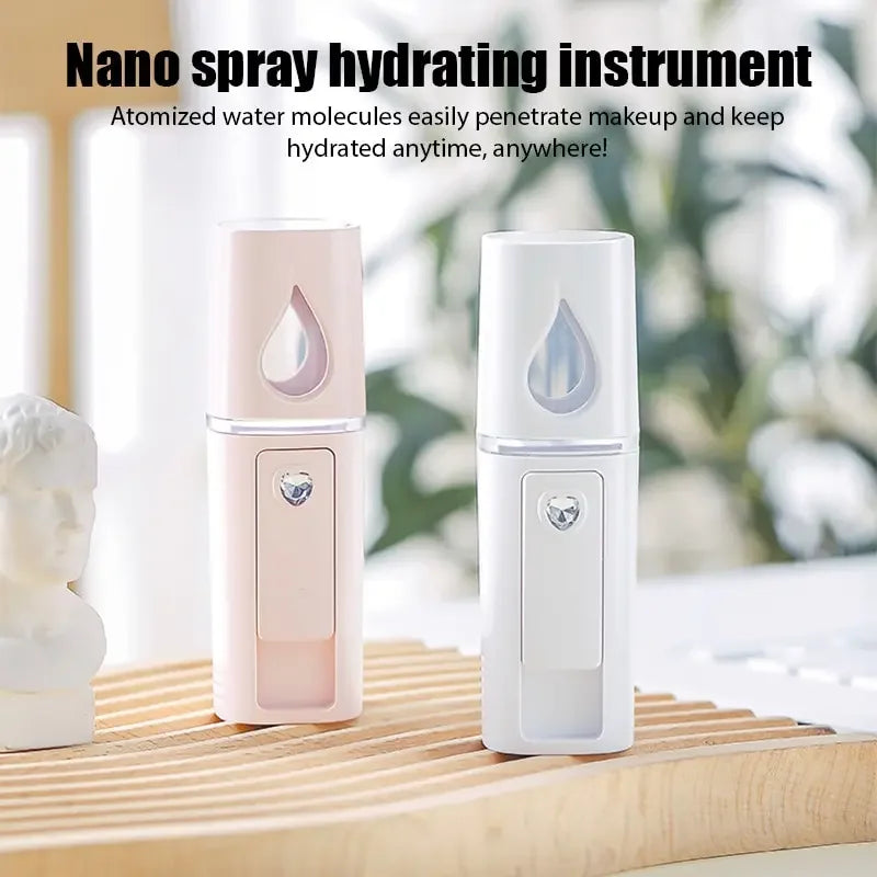 OREADEX Mini Nano Mist Facial Sprayer – Portable Skin Hydration