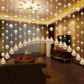 Luxury Crystal Bead String Door Curtain Room Divider 1M