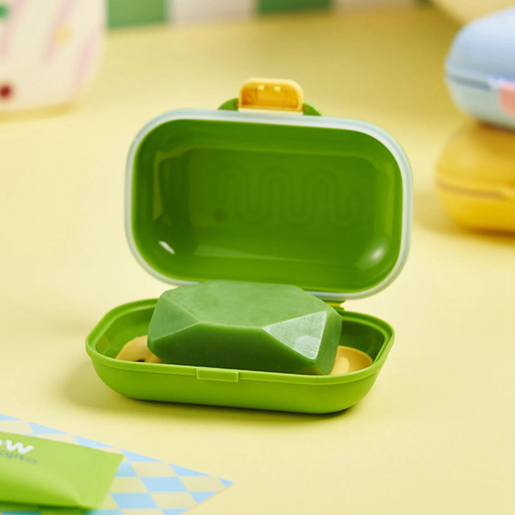 Portable Soap Dish with Leakproof Lid – Travel Soap Box
