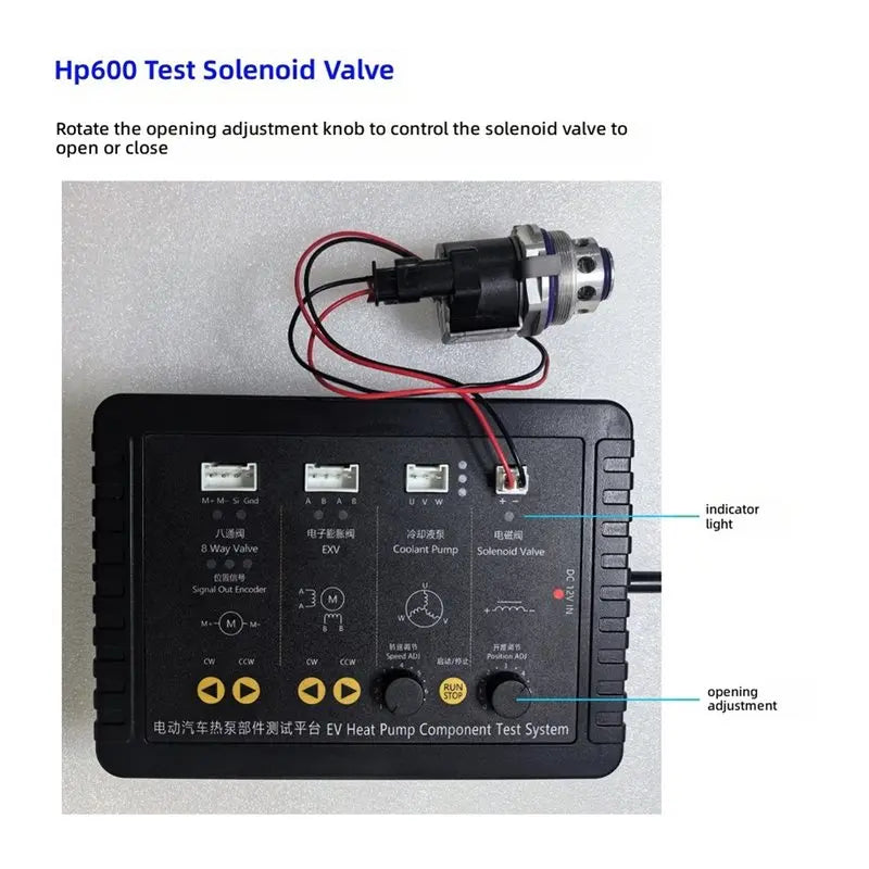 HP600 EV Heat Pump Component Tester – EXV Solenoid Valve Test