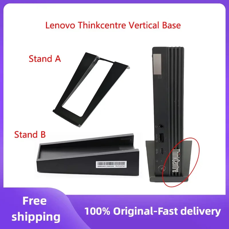 Vertical Stand Base for Lenovo Tiny Mini PC M & P Series