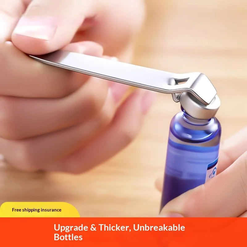Stainless Steel Vial Ampule Opener – Multifunction Bottle Tool