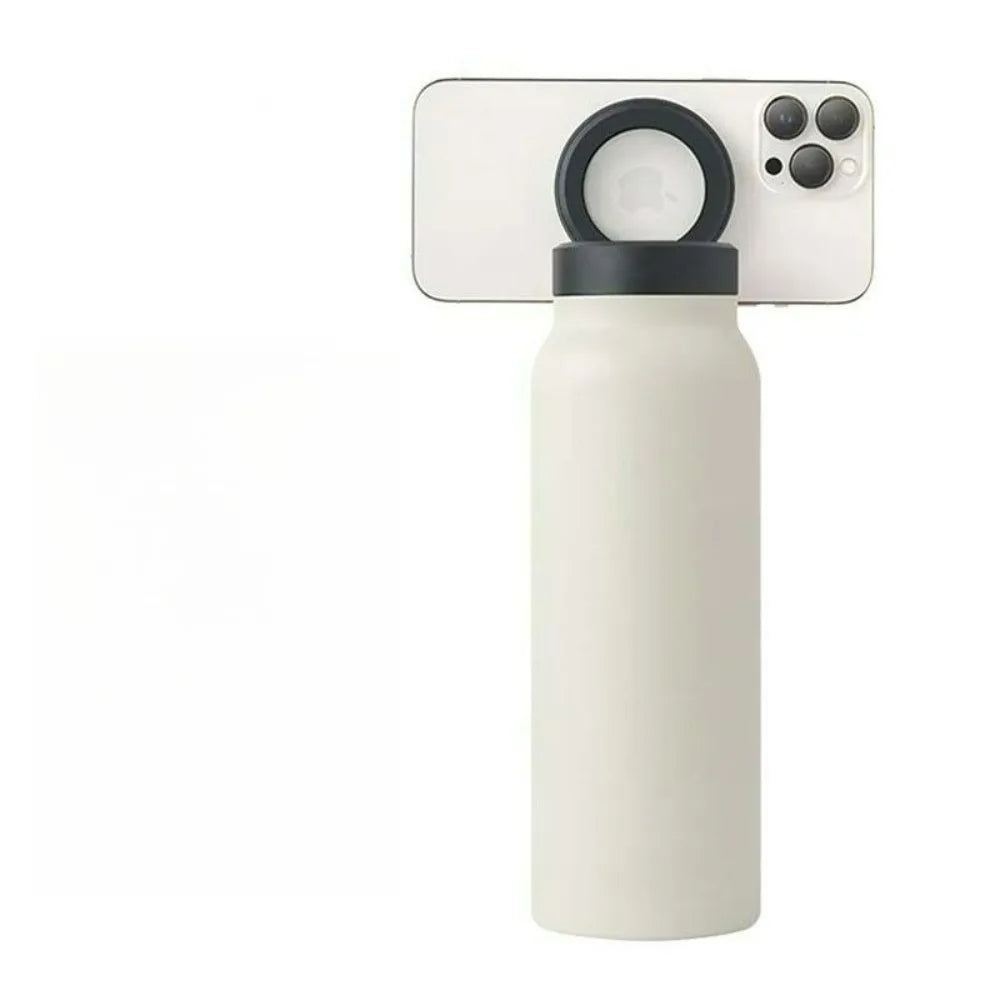 2-in-1 Magnetic Phone Holder & Large Vacuum Flask | VIBE