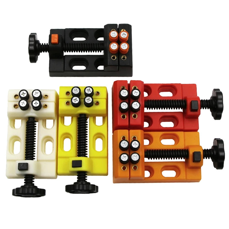 Mini Table Vise Bench Clamp Adjustable Drill Press Vice DIY