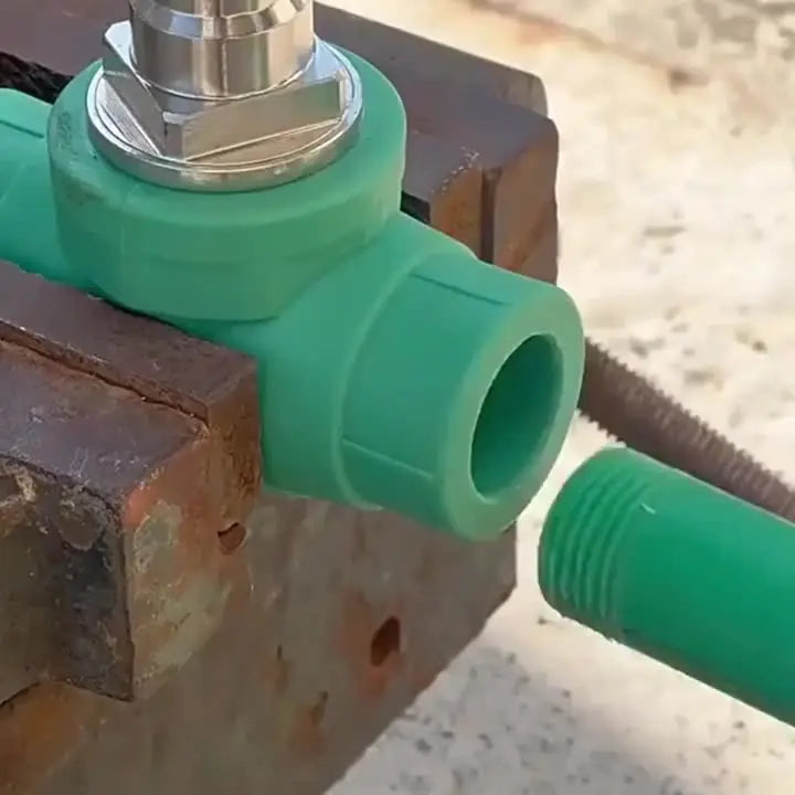 3-Pc Internal & External Pipe Threading Tool – 1/2" 3/4" 1" PVC