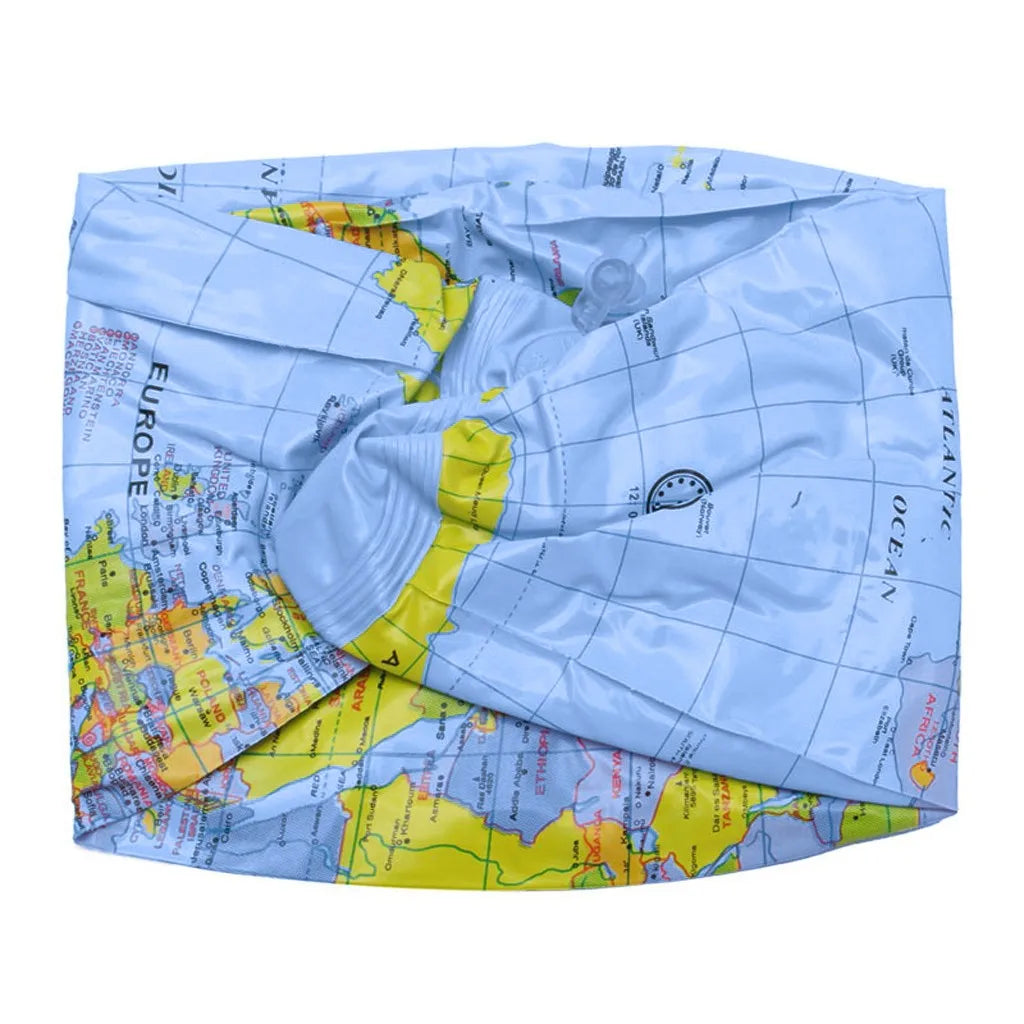 90CM Inflatable Earth Globe Beach Ball – Kids Geography Toy