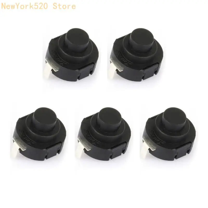 5-Pack Latching Push Button Switch – Flashlight & DIY
