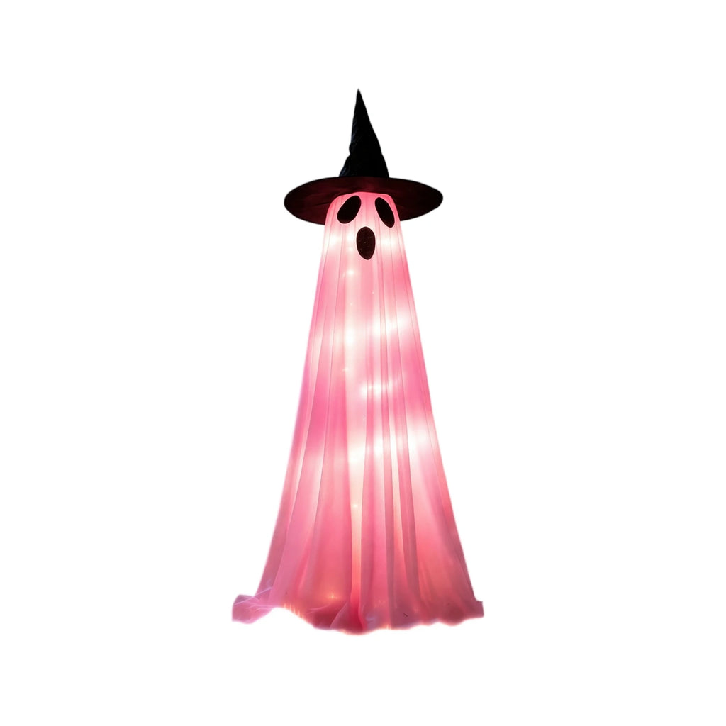 Halloween LED Glowing Ghost Yard Ornament – Battery Powered
