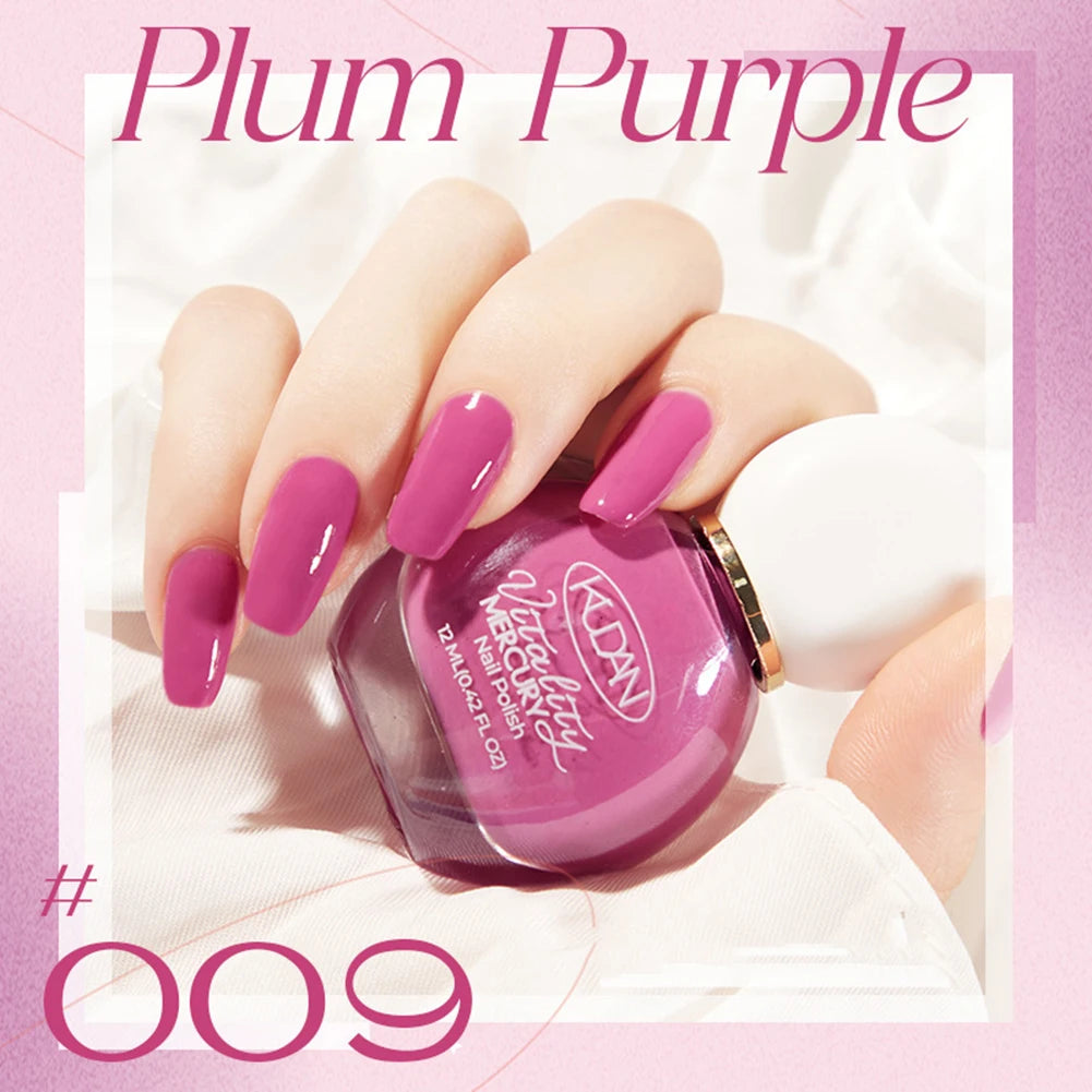 12ml Peelable Water-Based Nail Polish – Quick Air Dry & High Gloss