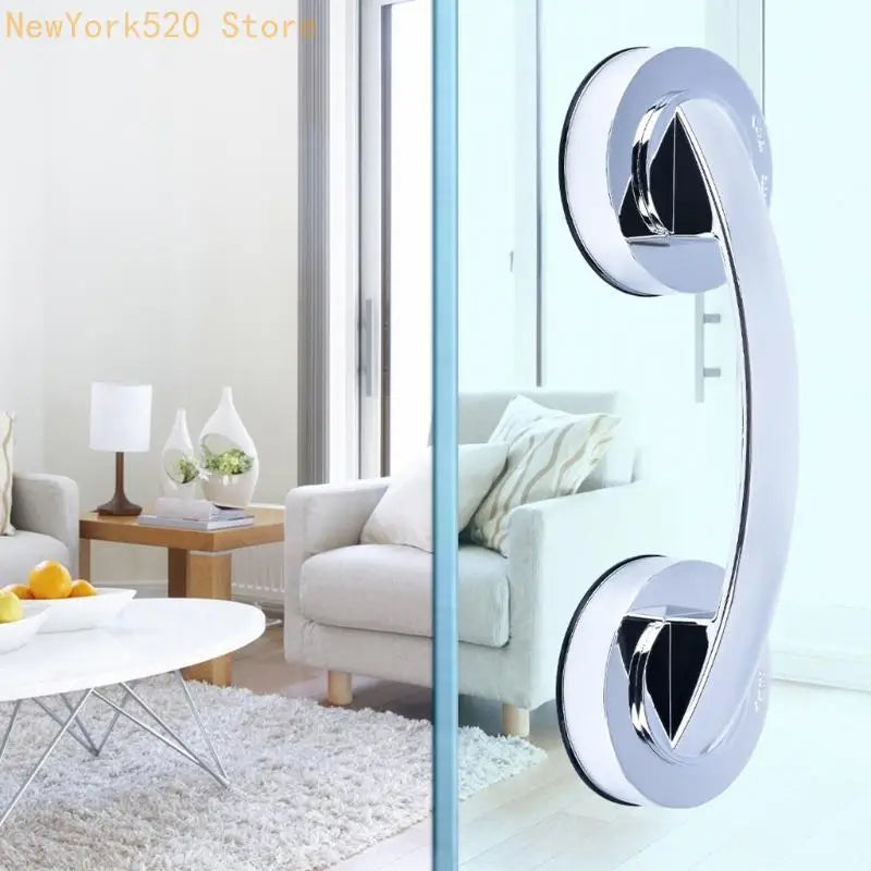Non-Slip Suction Grab Bar – Portable Shower Balance Handle
