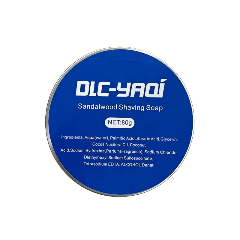 YAQI 80g Men's Shaving Soap – Wet Shave Grooming Essential