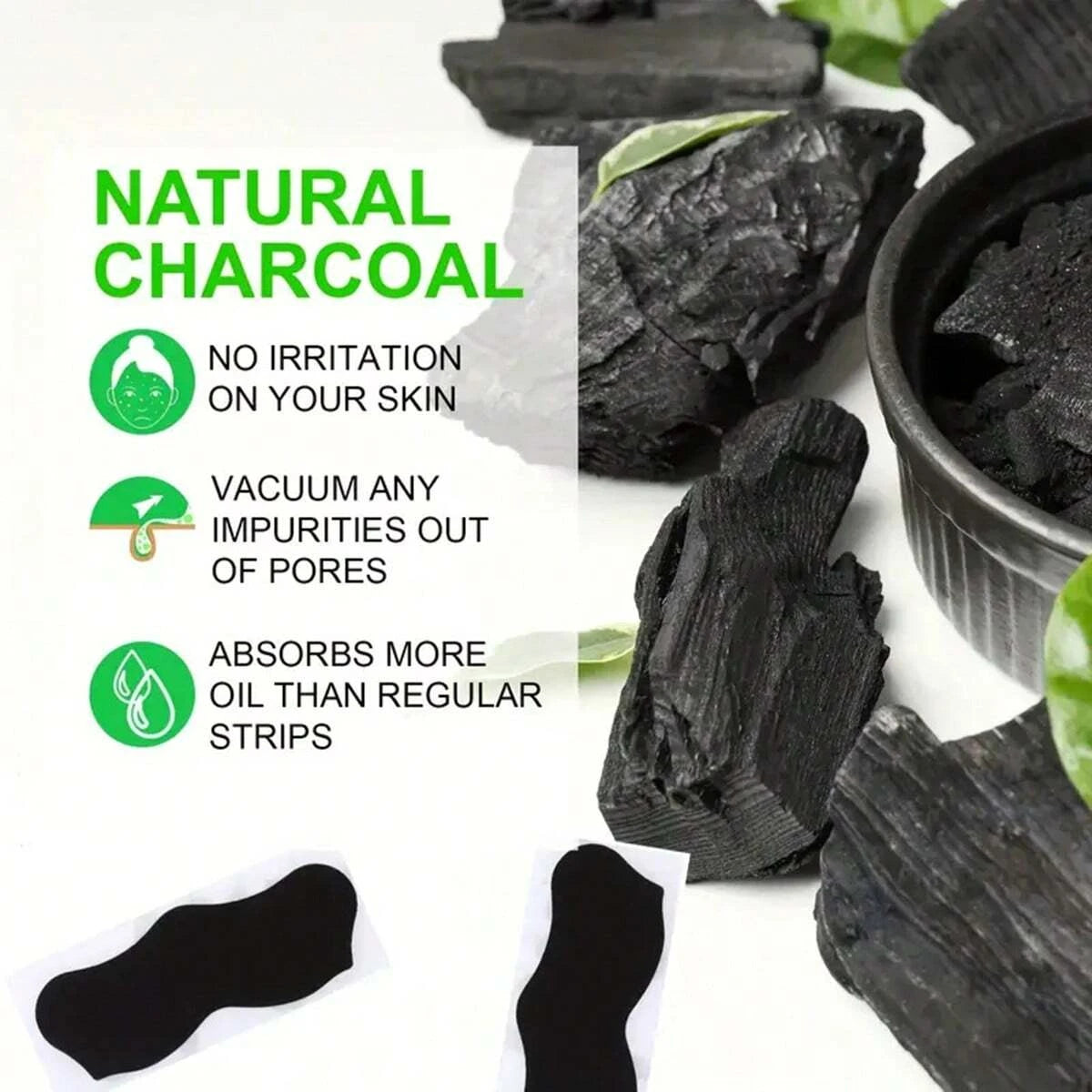 Deep Cleansing Nose Strips – Blackhead & Pore Minimizing Patches