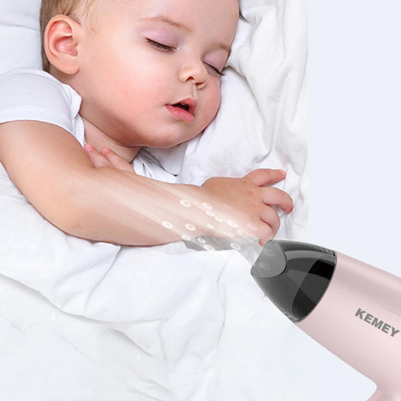 Kemei KM-6837 Foldable Travel Hair Dryer 950W – Compact