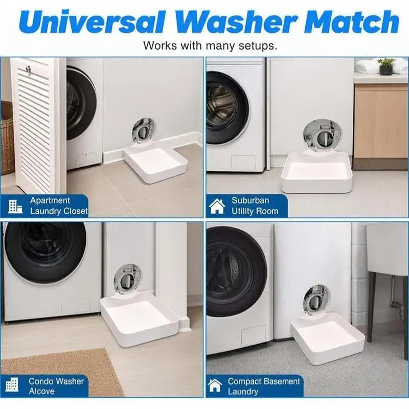 Washing Machine Drain Tray – Leak-Proof Spill Catch Pan