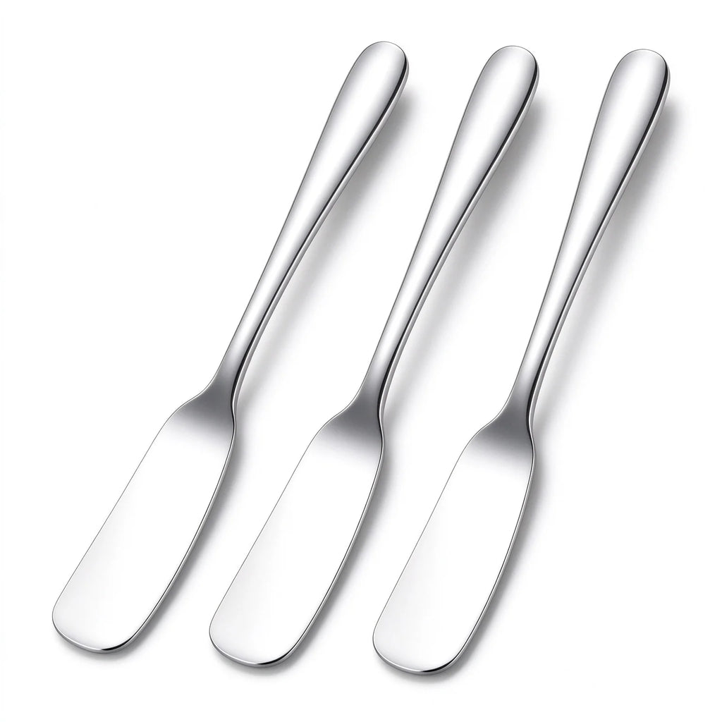 Stainless Steel Butter Spreader Knife – Cheese, Jam & Cream