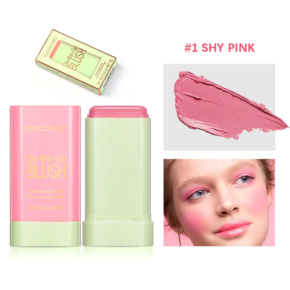 ibcccndc Cream Blush Stick – Waterproof Multi-Use Color