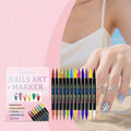 12-Piece Dual-Ended Nail Art Dotting Tool Set – Manicure Kit