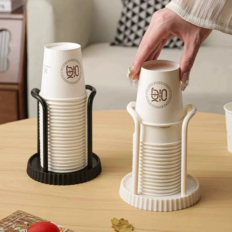 Desktop Paper Cup Dispenser & Holder – Home & Office