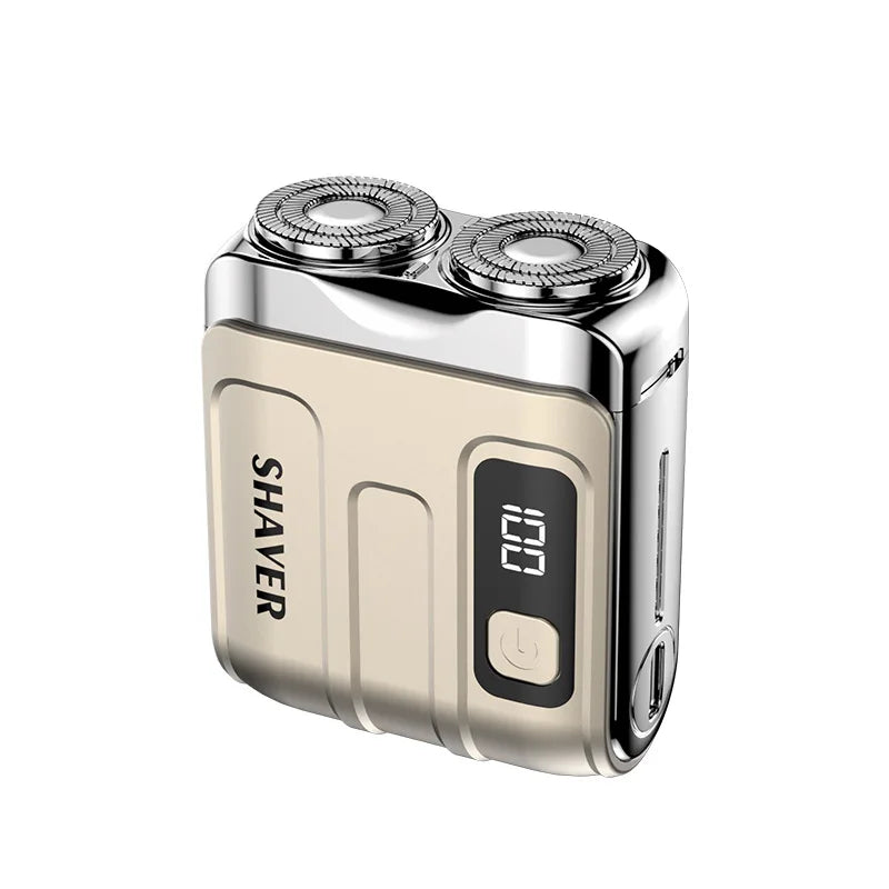 XMSJ Dual Blade Waterproof Electric Shaver USB Rechargeable